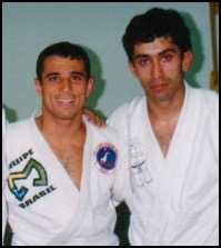 Master Royler Gracie and Master Saavedra 1998